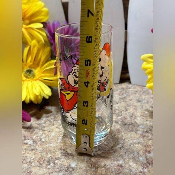 1985 Hardee’s Promo ~ Alvin and The Chipmunks Collectible Tumbler Glass~Vintage - Picture 9 of 9